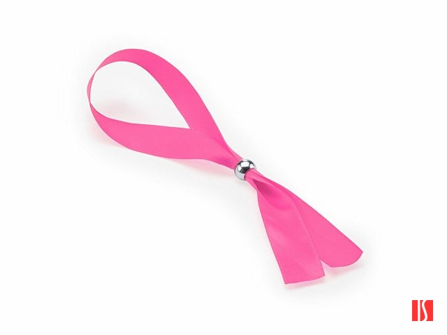 Регулируемый браслет FETE из полиэстера, фуксия