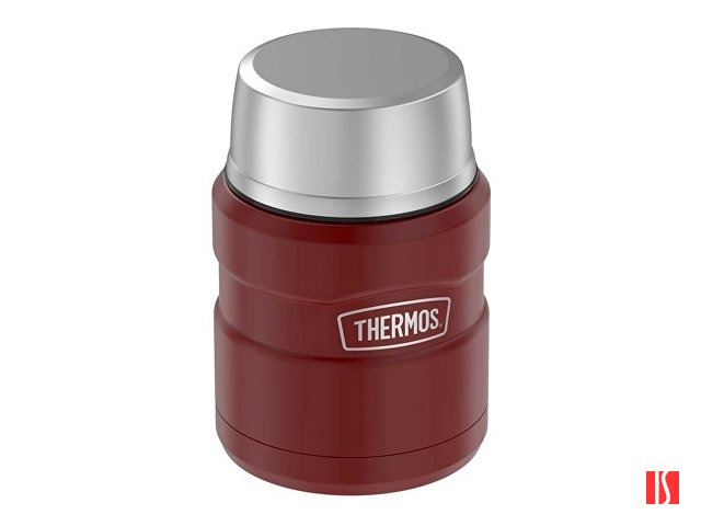 Термос из нерж. стали с ложкой тм THERMOS SK3000 MRR 0,47L