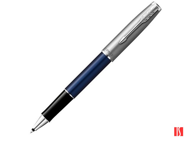 Ручка-роллер Parker Sonnet Entry Point Blue Steel CT, стержень: F, цвет чернил: black, в подарочной упаковке
