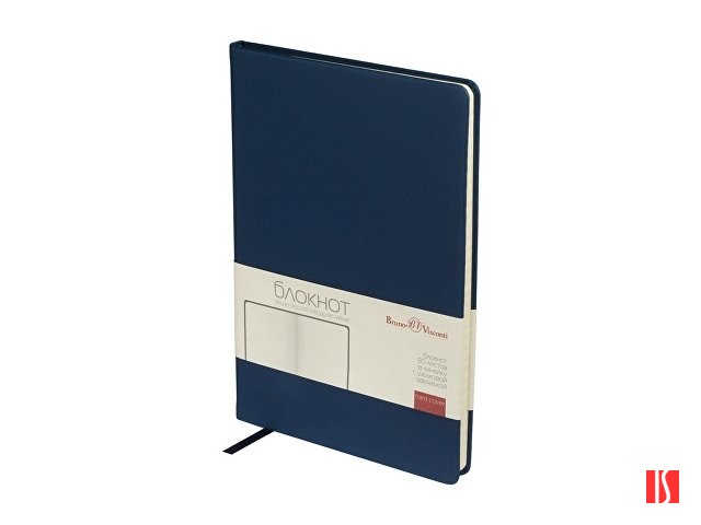 Блокнот А5 "Megapolis Velvet", темно-синий