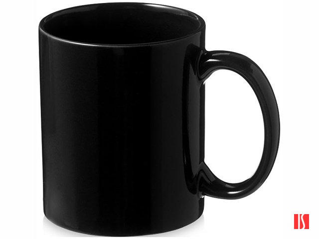 Кружка керамическая "Santos", черный