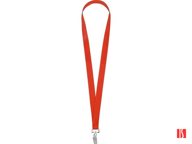 Ланьярд с клипом, красный