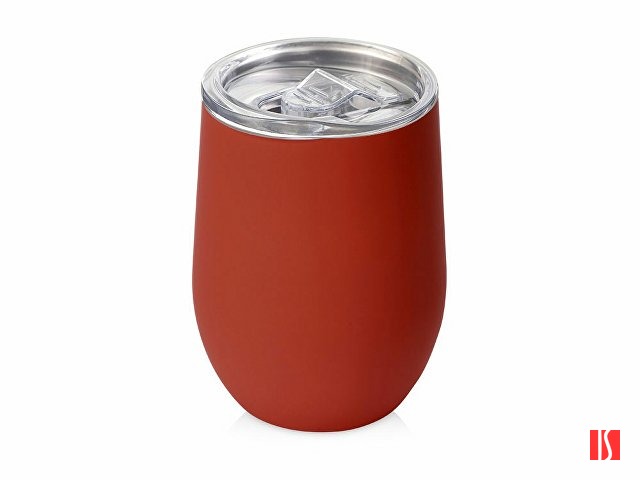 Термокружка "Vacuum mug C1", soft touch, 370мл, красный
