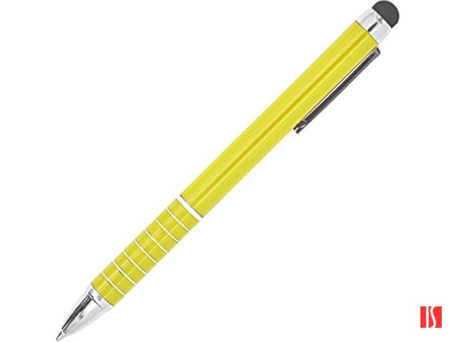 Ручка-стилус металлическая шариковая CANAIMA, желтый