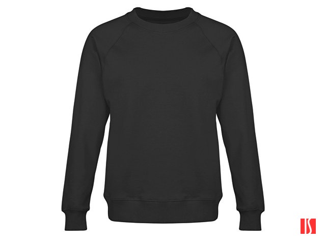 Свитшот оверсайз с рукавом реглан «Belgrade», унисекс, черный