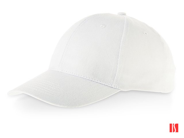 Бейсболка "Detroit" 6-ти панельная, белый