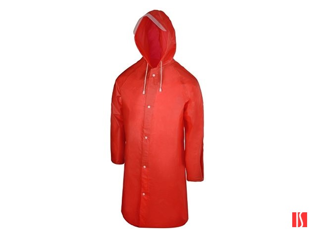 Дождевик "Hawaii" c чехлом унисекс, красный