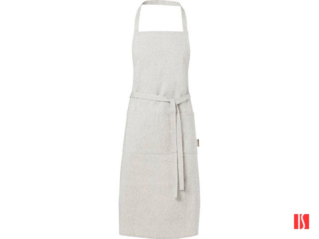 Pheebs 200 g/m2 recycled cotton apron, серый яркий