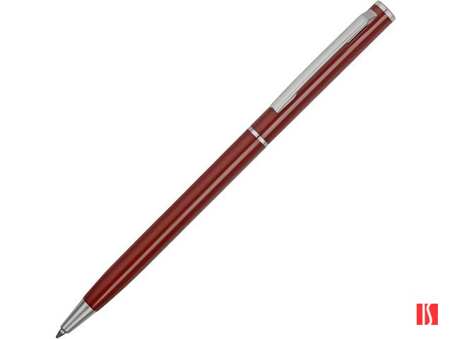 Ручка металлическая шариковая "Атриум", бордовый