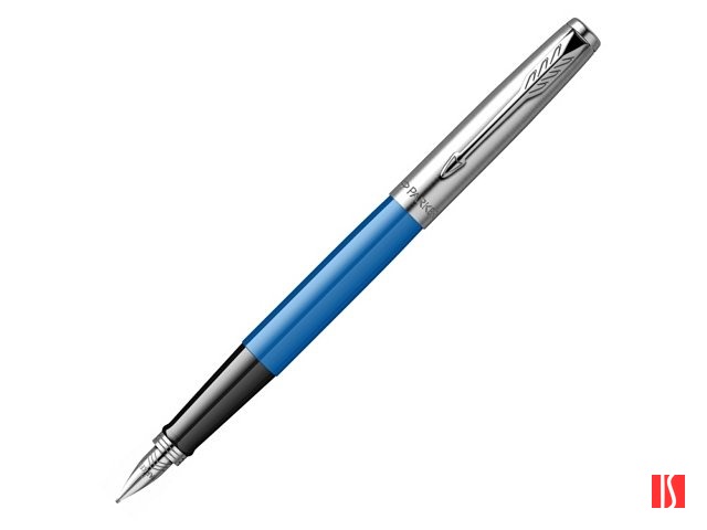 Ручка перьевая Parker Jotter Originals Blue Chrom CT, перо: F, цвет чернил: blue, в подарочной упаковке