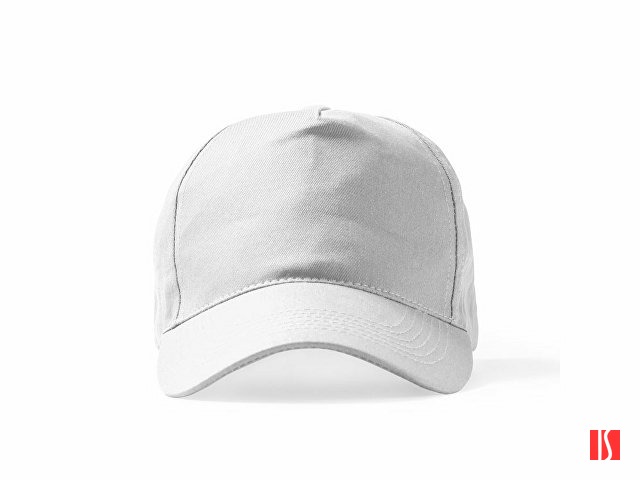 Бейсболка FIDES 5-ти панельная, белый