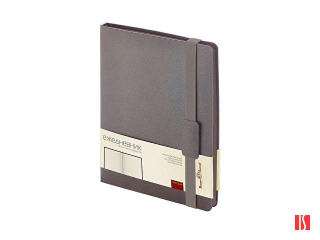 Ежедневник В5 недатированный «Leggenda», серый