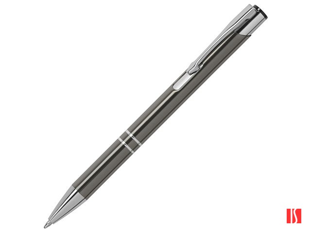 Ручка металлическая шариковая "Legend", темно-серый