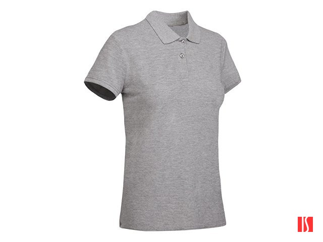 Рубашка поло "Prince" женская, серый меланж