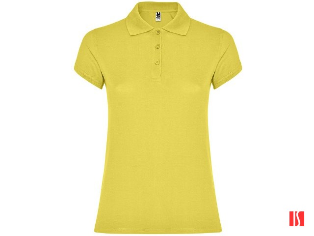 Рубашка-поло "Star" женская, маисовый