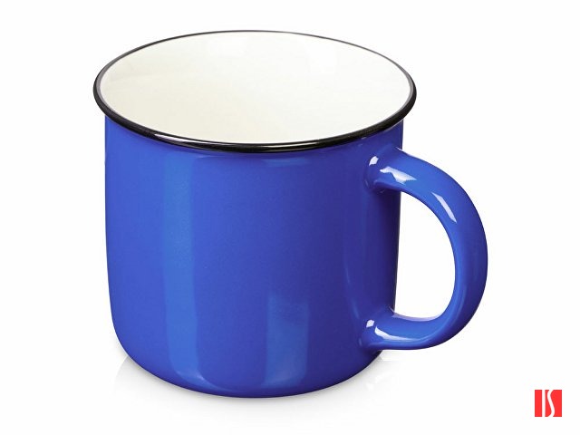 Кружка с каймой "Countryside M", синий 410ml