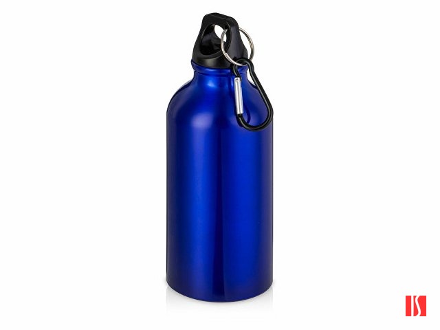 Бутылка "Hip S" с карабином 400мл, синий