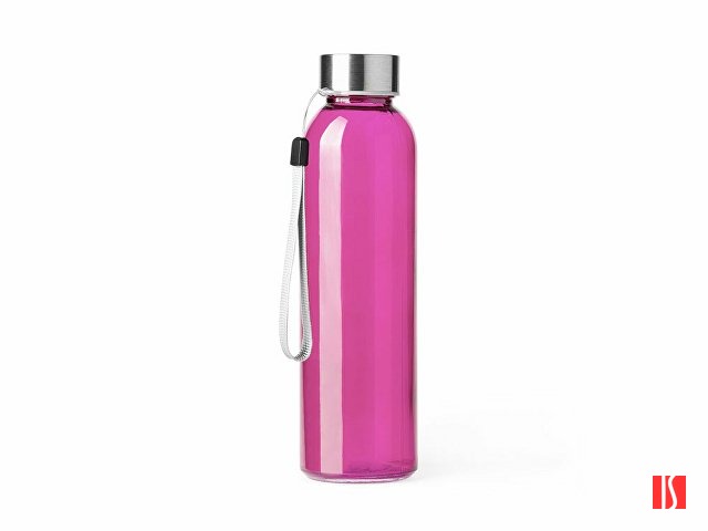 Бутылка стеклянная ALFE, 500 мл, фуксия