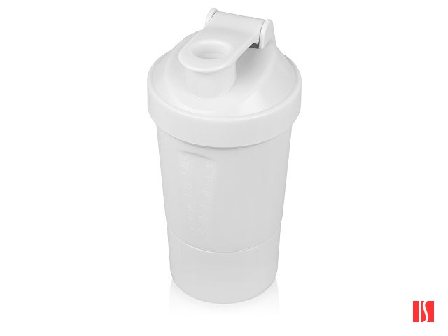 Шейкер для спортивного питания «Level Up», белый