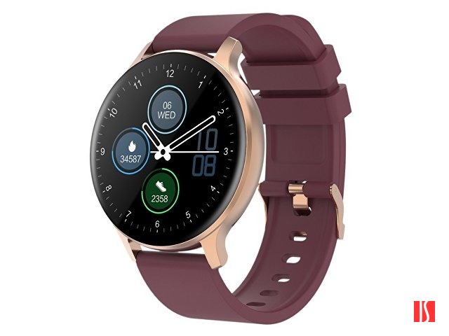 Смарт-часы Canyon SW-68 “ Badian”, IP68, темно-красный (Р)