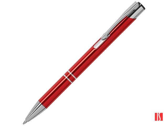 Ручка металлическая шариковая "Legend", красный