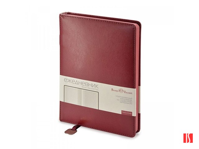 Ежедневник А5 недатированный «Polo», бордовый