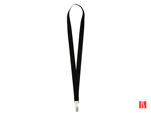 Ланьярд с клипом, черный