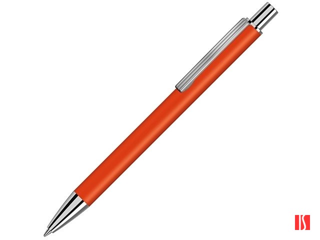 Металлическая автоматическая шариковая ручка "Groove", оранжевый