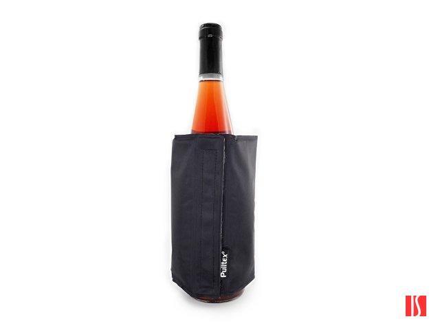 Охладитель-чехол для бутылки вина или шампанского "Cooling wrap", черный