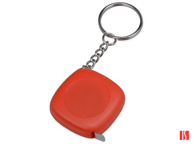 Брелок-рулетка 1м "Block", красный