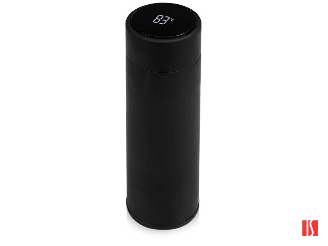 Термос с индикатором температуры "Module", тубус, 360 мл, черный