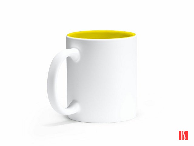 Керамическая кружка ROIBO на 350 мл, желтый