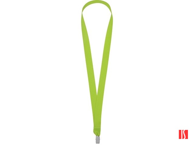 Ланьярд с клипом, зеленое яблоко