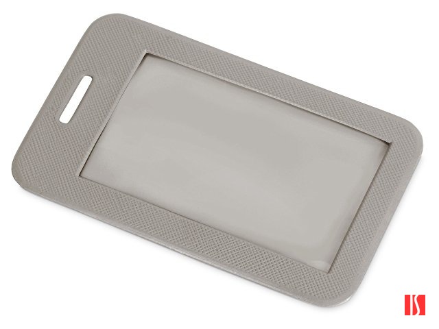 Чехол для пропуска Weekend из ПВХ, серый