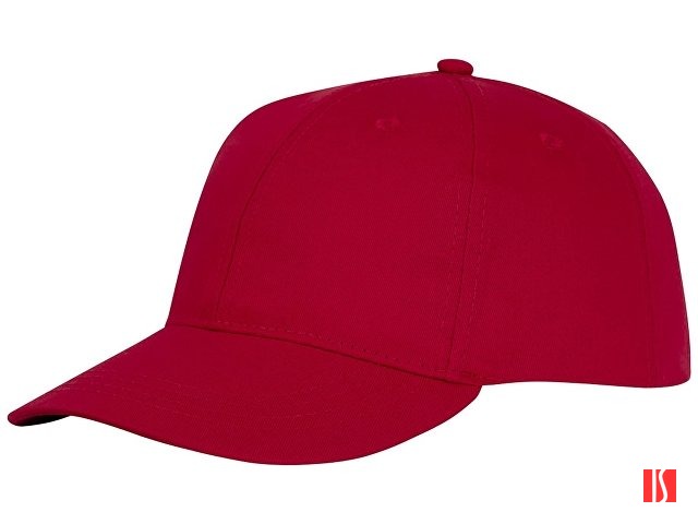Шестипанельная кепка Ares, красный
