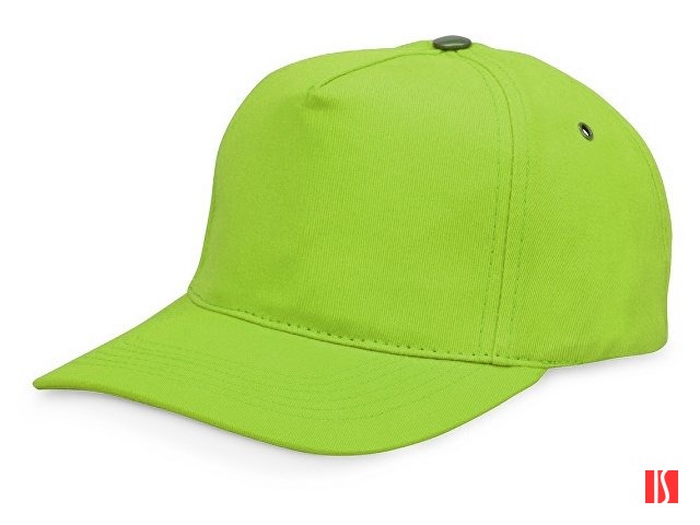 Бейсболка "New York" 5-ти панельная, зеленое яблоко