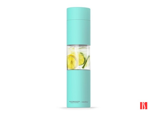 Бутылка для воды FLAVOUR U SEE, 460 мл, бирюзовый