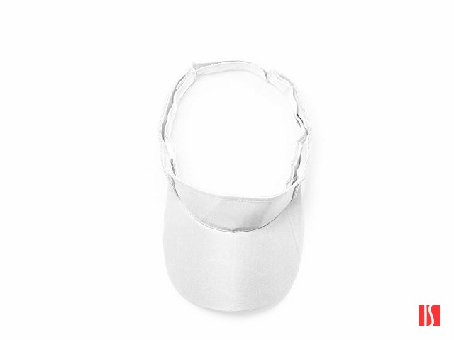 Козырек WIZER из мягкой микрофибры, белый