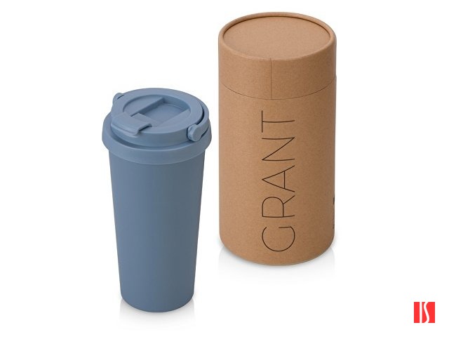 Термокружка Grant, 473мл, тубус, антрацит