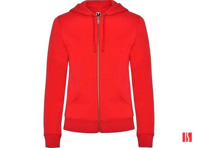 Толстовка на молнии "Veleta", красный