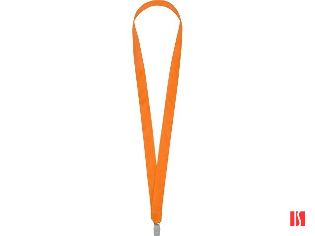 Ланьярд с клипом, оранжевый