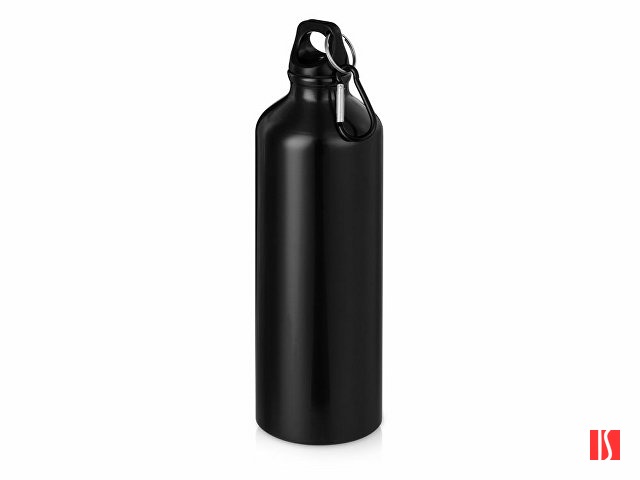 Бутылка "Hip M" с карабином, 770 мл, черный