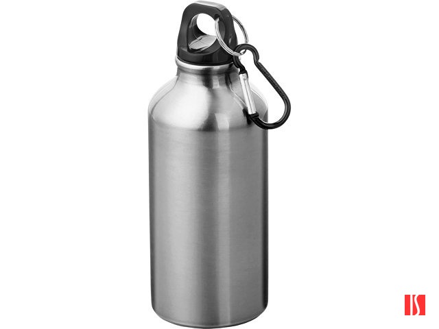 Бутылка "Oregon" с карабином 400мл, серебристый