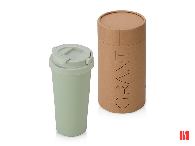 Термокружка Grant, 473мл, тубус, оливковый