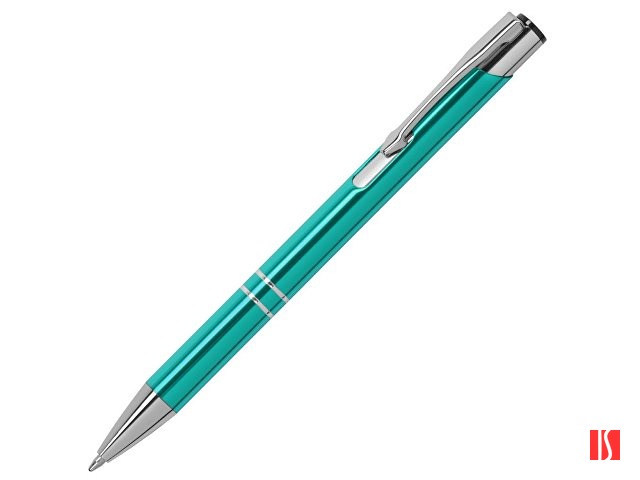 Ручка металлическая шариковая "Legend", бирюзовый