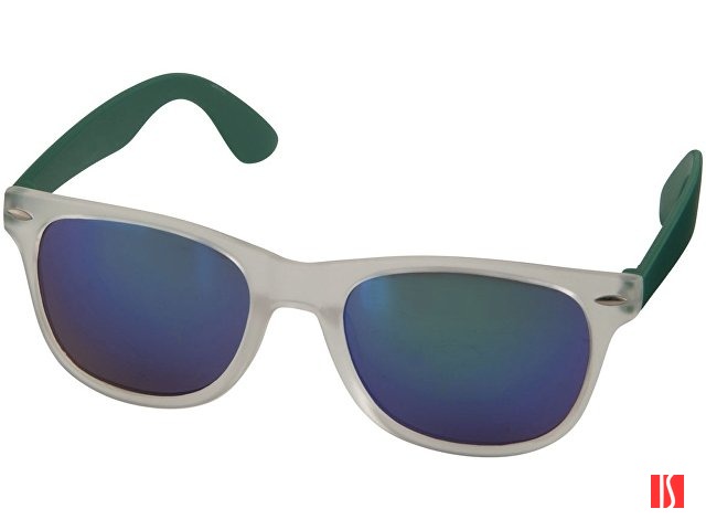 Солнцезащитные очки Sun Ray - зеркальные, зеленый