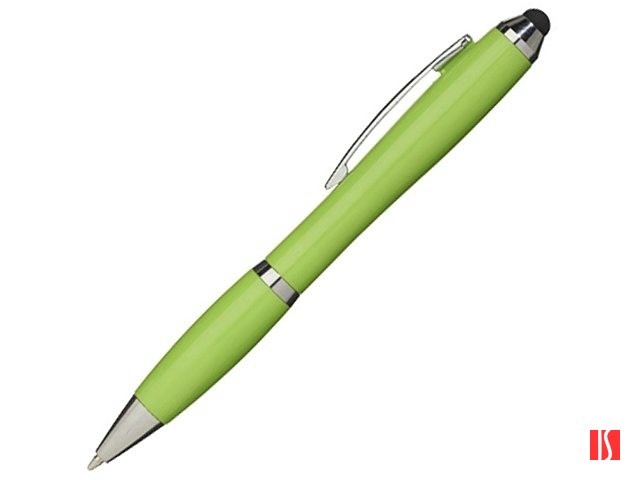 Ручка-стилус шариковая "Nash", лайм