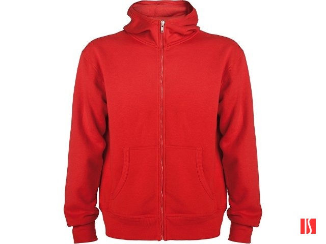 Толстовка на молнии "Montblanc" детская, красный