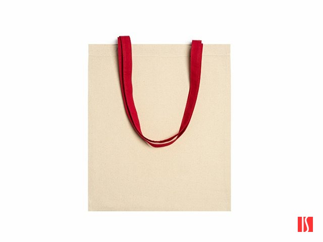 Сумка NIZA из 100% хлопка, бежевый/красный