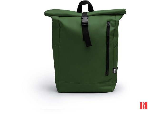 Купить Рюкзак из RPET полиэстера DRONTE, темно-зеленый Рюкзак из RPET полиэстера DRONTE, темно-зеленый